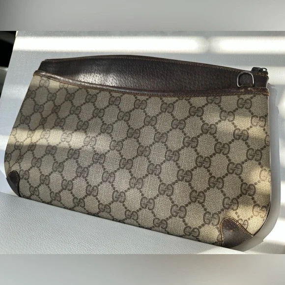 GG supreme vintage clutch bag - Picture 6 of 14